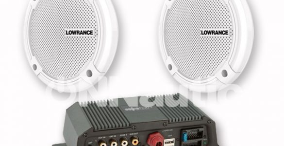 sistema audio marino sonichub-2 lowrance-simrad-altavoces