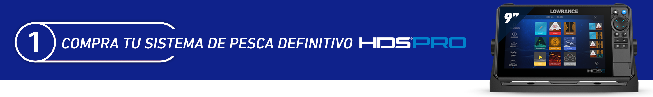 Promoción descuento Lowrance HDS Pro.ONNautic