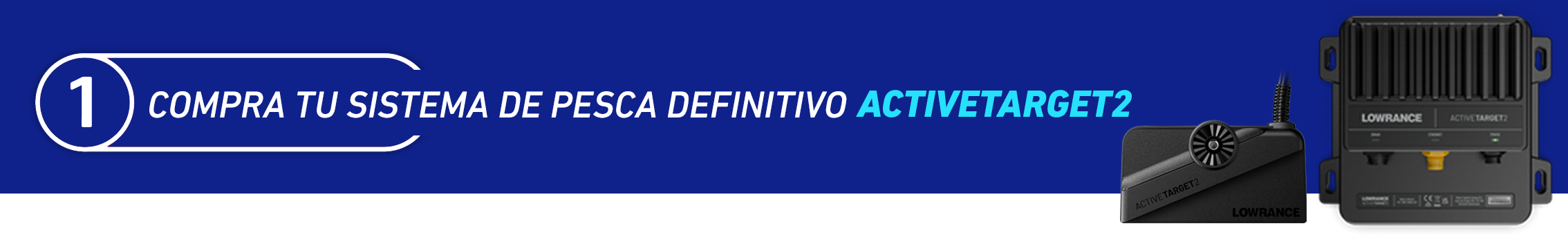 Promoción descuento Lowrance ActiveTarget2.ONNautic