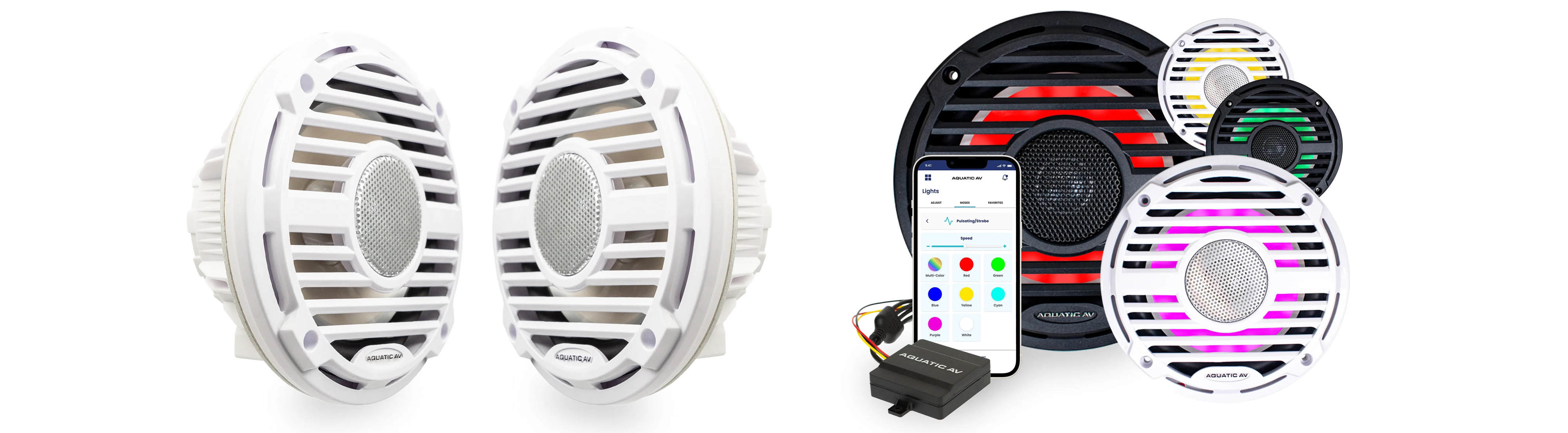altavoces marinos Aquatic AV en ONNautic.