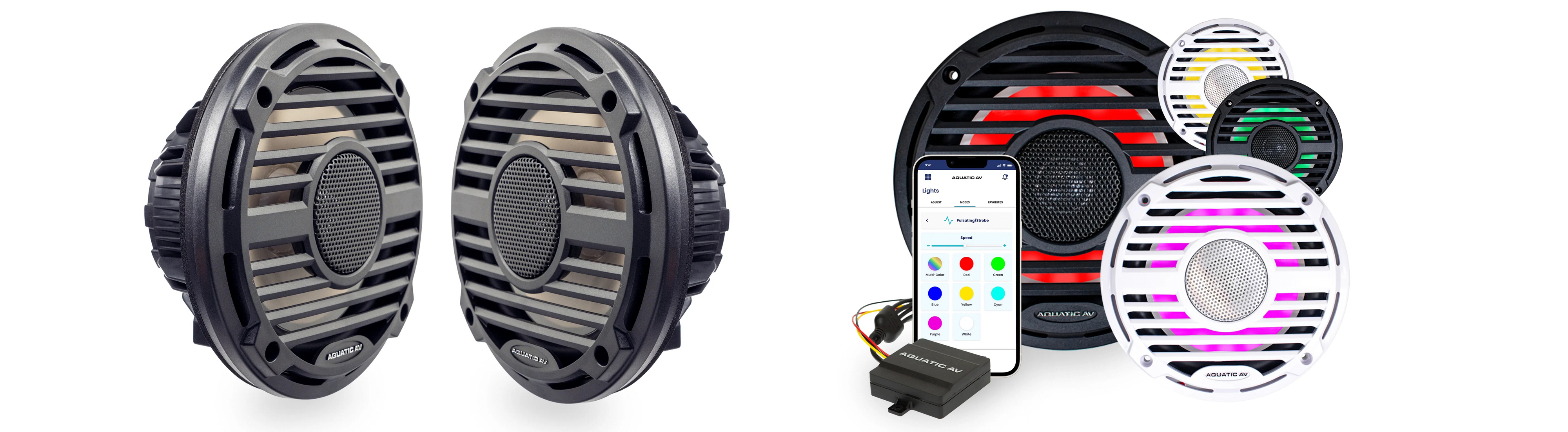 altavoces marinos Aquatic AV en ONNautic.