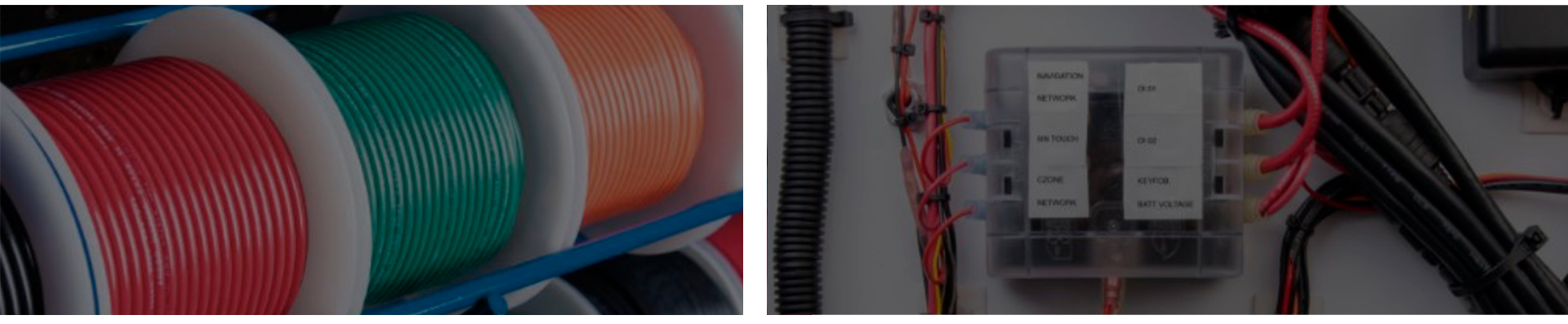 Cables Marine Grade®, conectores, comprobadores y accesorios para instalaciones marinas.  ONNautic
