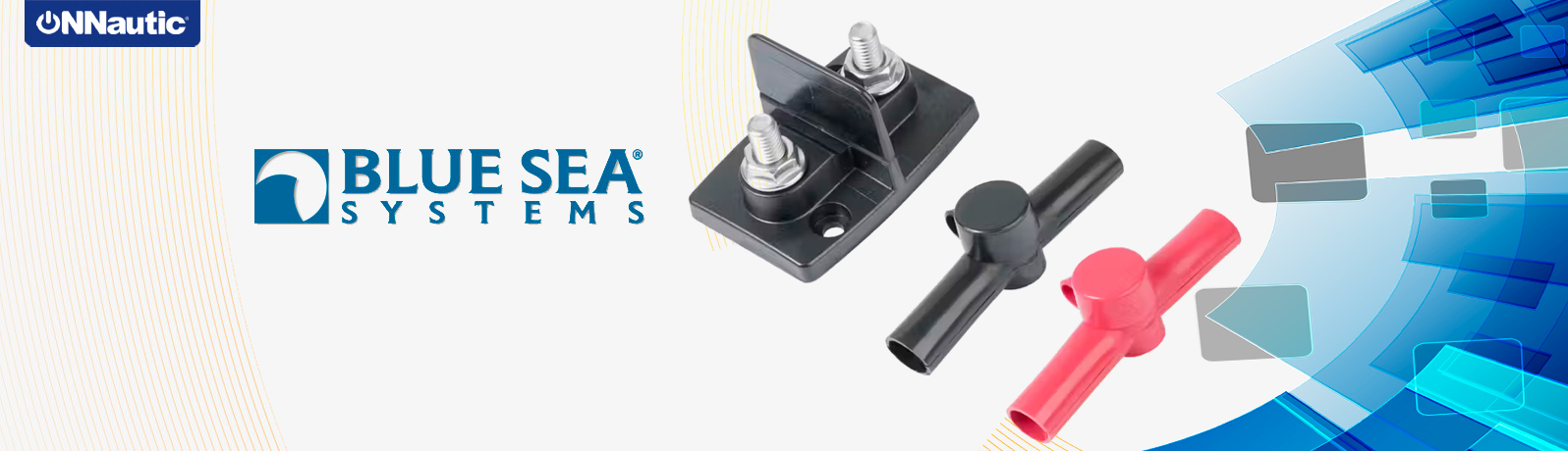 Terminal de Conexión Doble Blue Sea Systems 2016-BSS 2x 3/8" | ONNautic