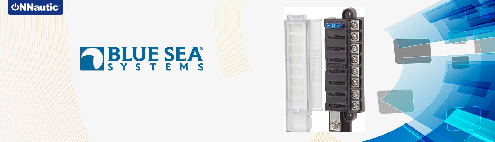 Caja de fusibles 5045-BSS de Blue Sea Systems. ONNautic