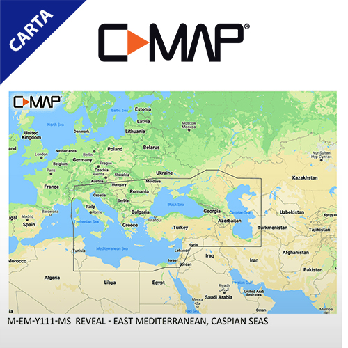 C-Map Cartografía C-MAP-EM-Y111-CMAP