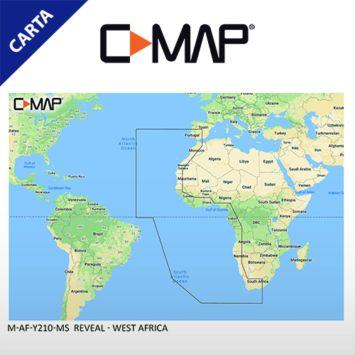 C-MAP REVEAL M-AF-Y210-MS West Africa