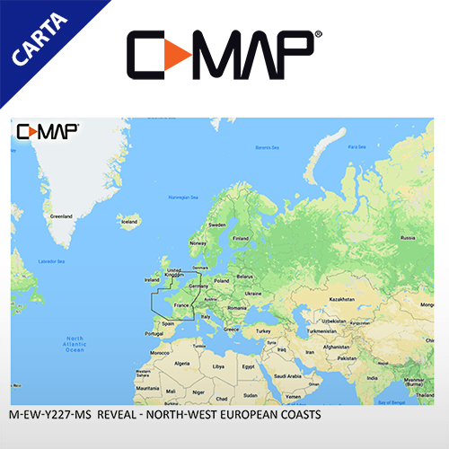 C-Map Cartografía C-MAP-EM-Y227-CMAP
