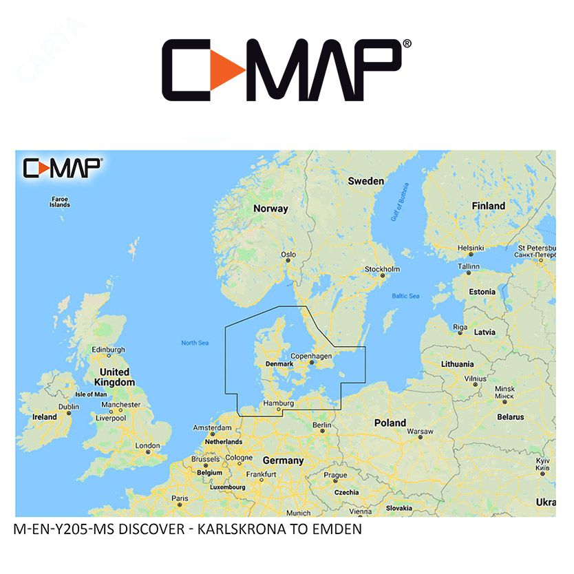 C-MAP M-EN-Y205-MS- ONNautic