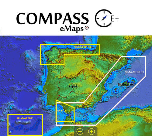Cartografía Compass eMaps E+