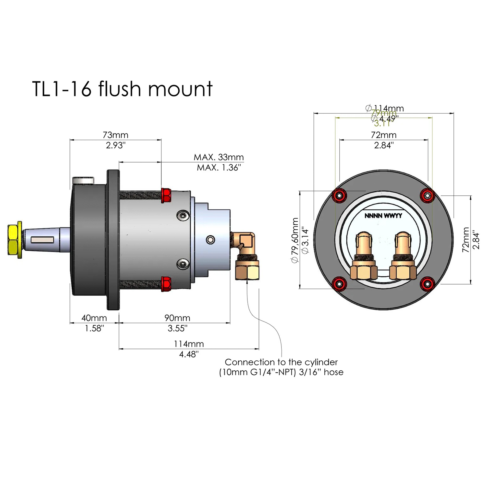TL1-16 Bomba Hydraulica Hydrodrive