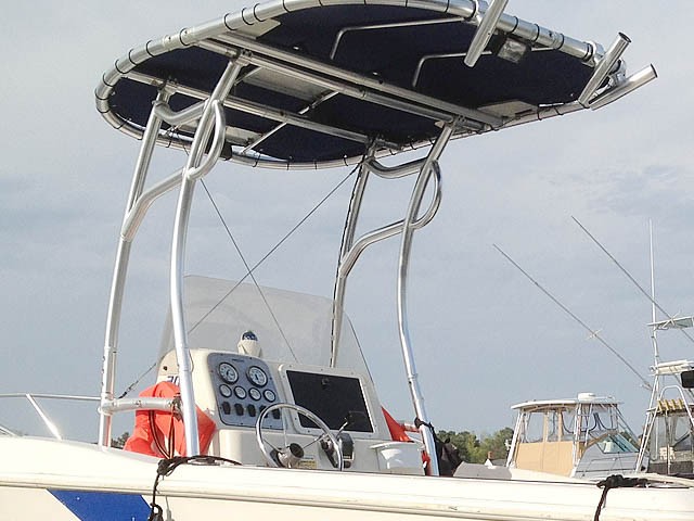 T-Top universal para barcos de pesca y semirrigidas. ONNautic