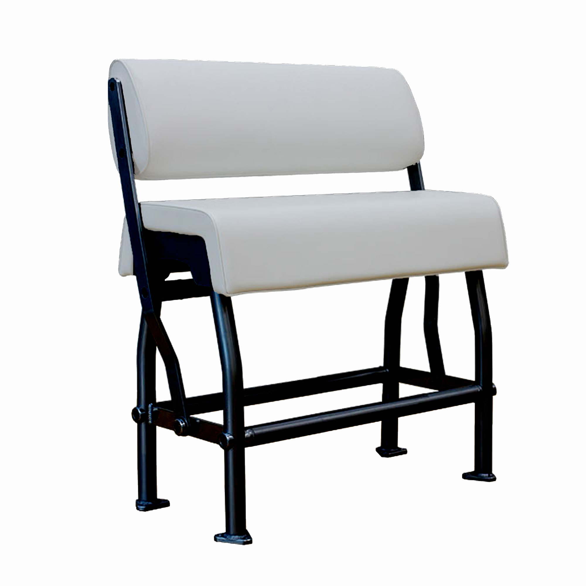 Asiento AS200BW de PoweryMax,  para barcos y semirrígidas de pesca con consola central. ONNautic