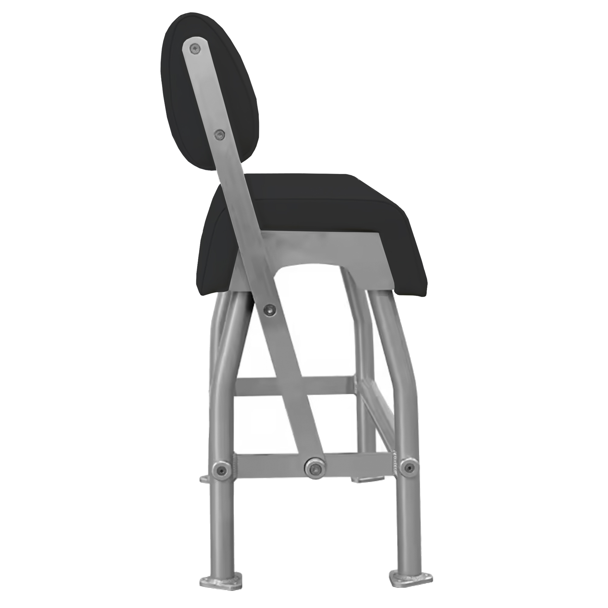 Asiento AS200BW de PoweryMax,  para barcos y semirrígidas de pesca con consola central. ONNautic