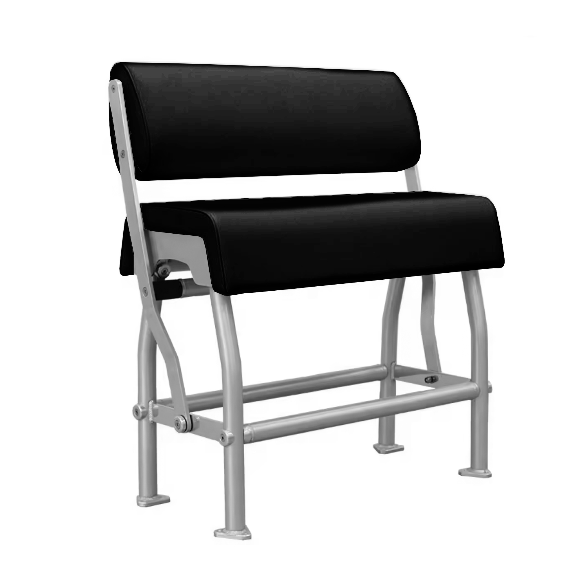 Asiento AS200BW de PoweryMax,  para barcos y semirrígidas de pesca con consola central. ONNautic