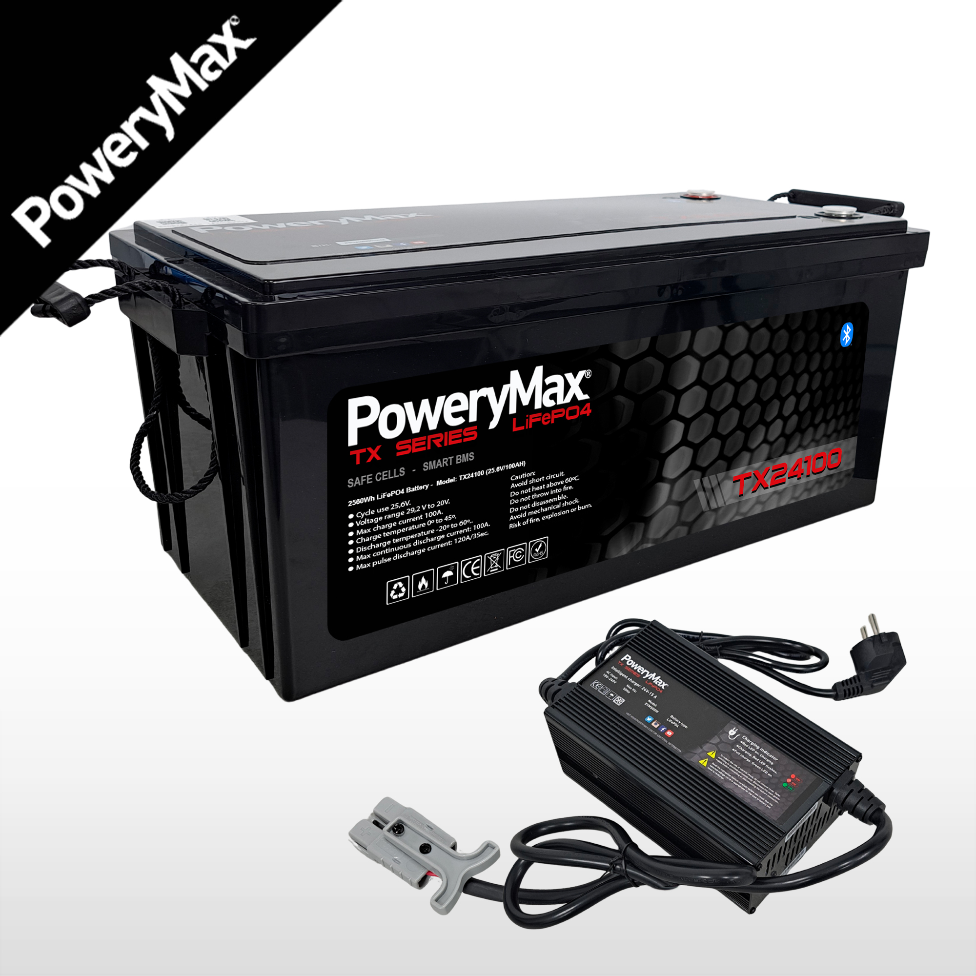 Bateria de Litio PoweryMax TX24100. ONNautic