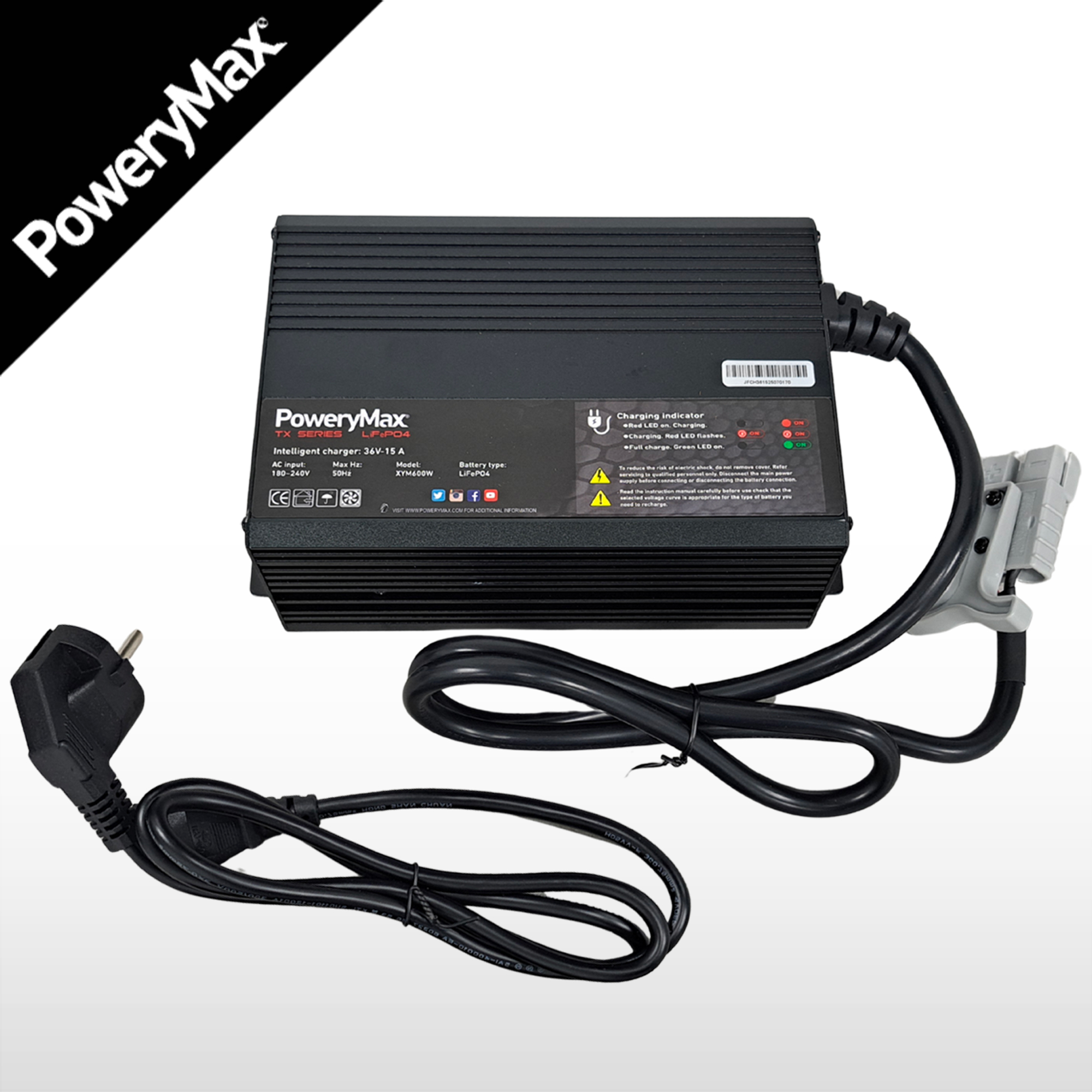 Cargador PoweryMax TX36100. ONNautic