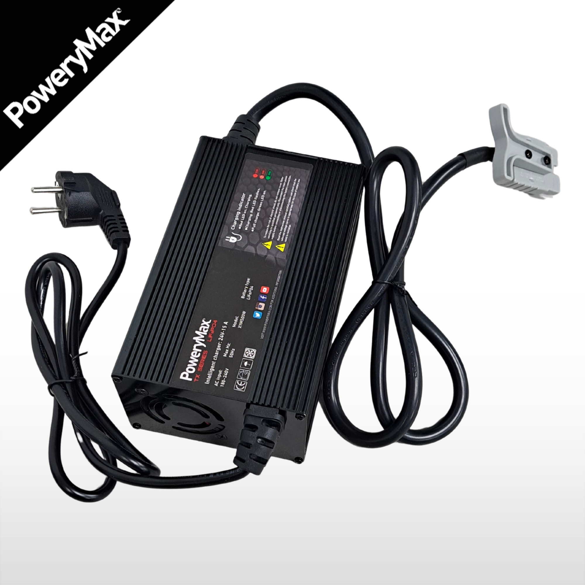 Cargador PoweryMax TX24100. ONNautic