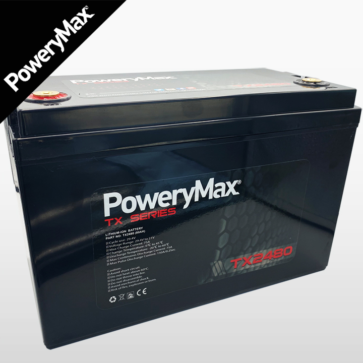 Batería de Litio PoweryMax 24v 80Ah. ONNautic