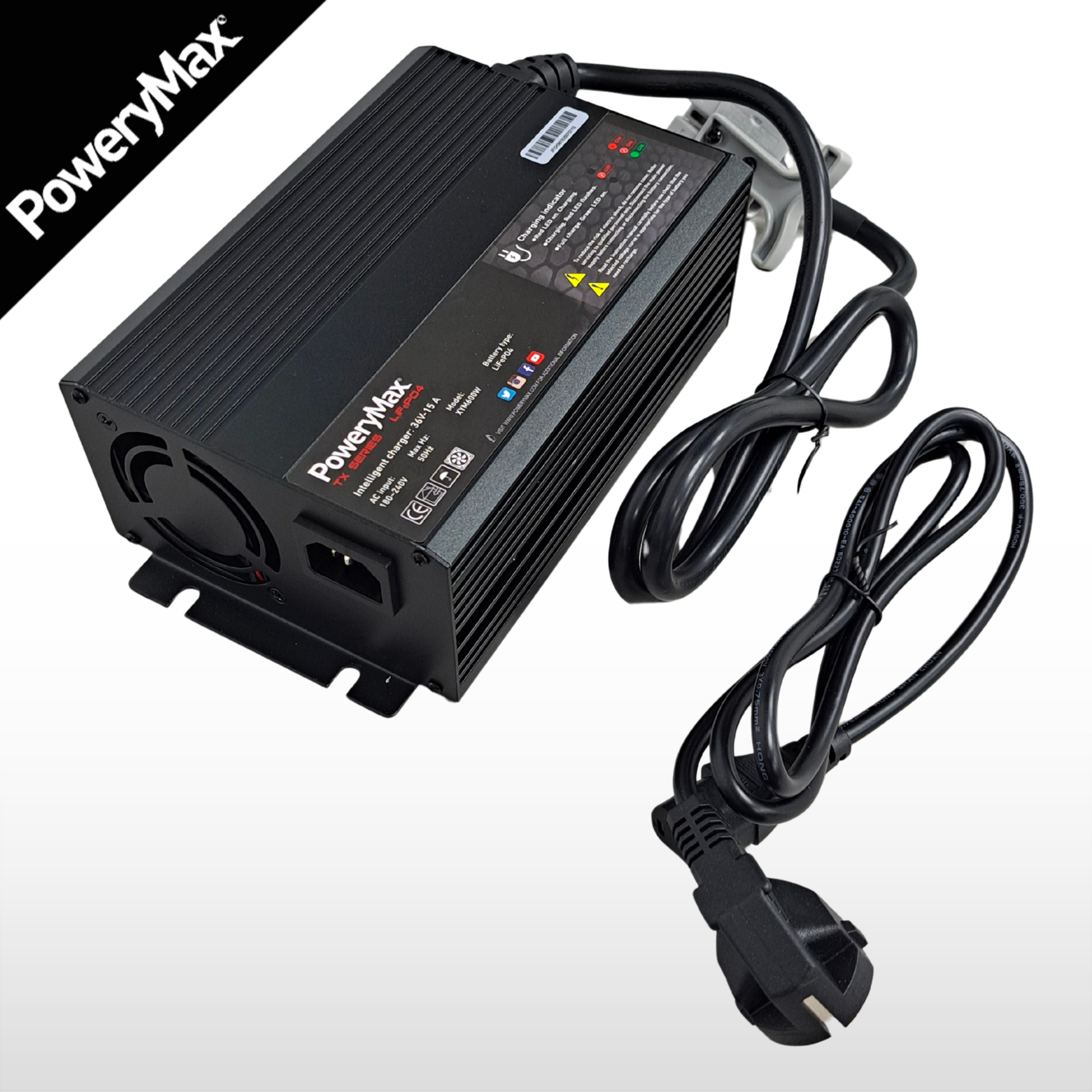 Cargador PoweryMax TX36100. ONNautic