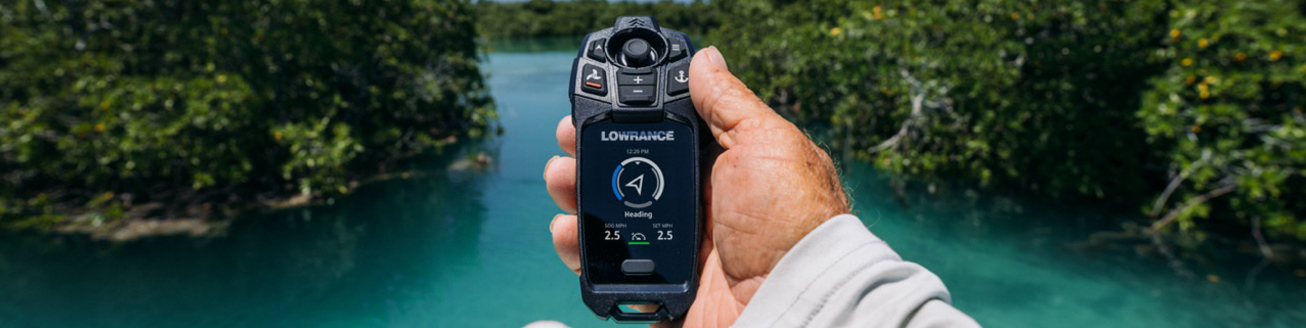 Motor eléctrico Lowrance Recon Agua Salada. ONNautic