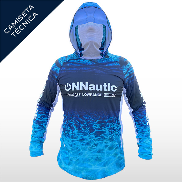 Camiseta Técnica de pesca ONNautic Blue