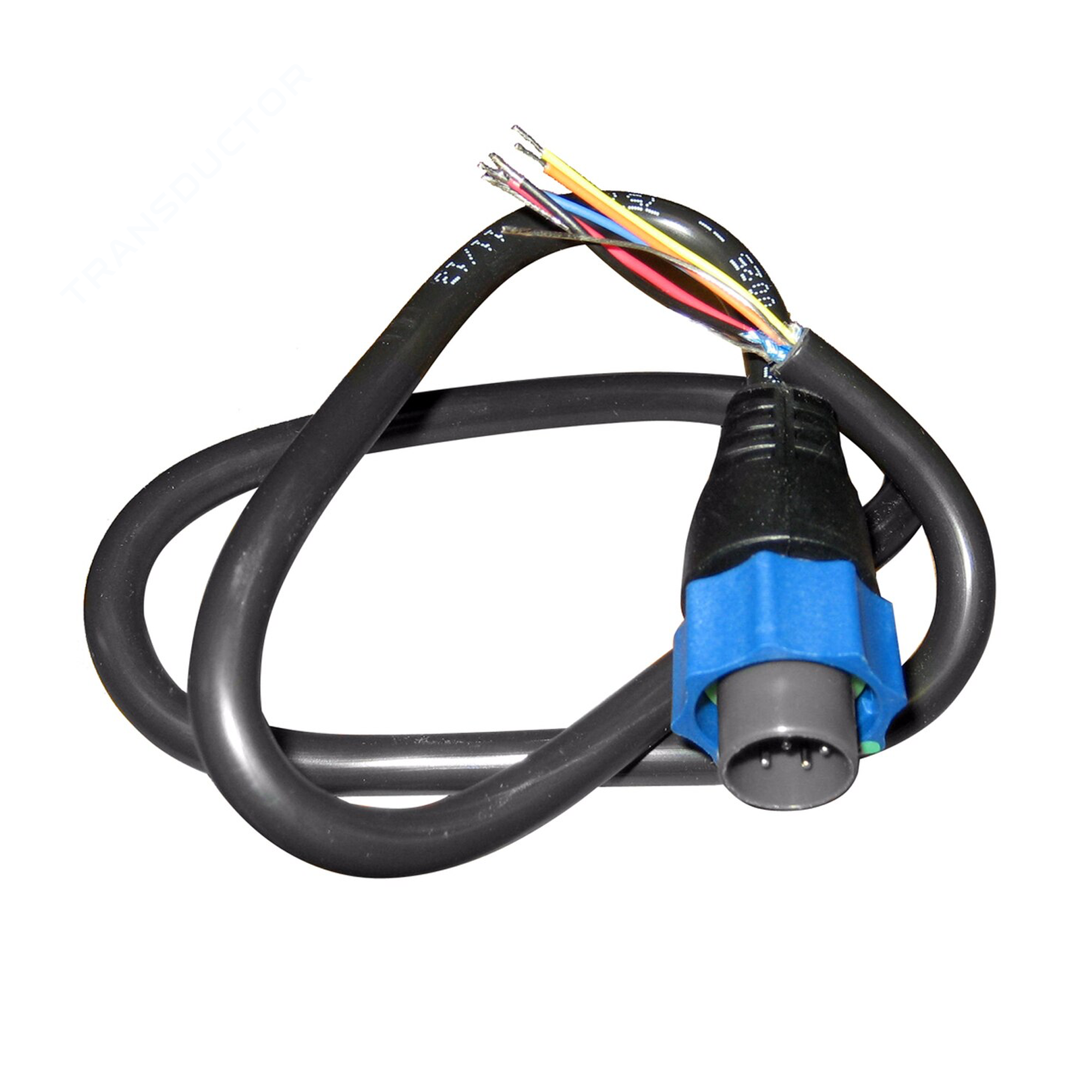 Conector Transductor Lowrance Simrad 7 Pines Azul con Cable Pelado. ONNautic