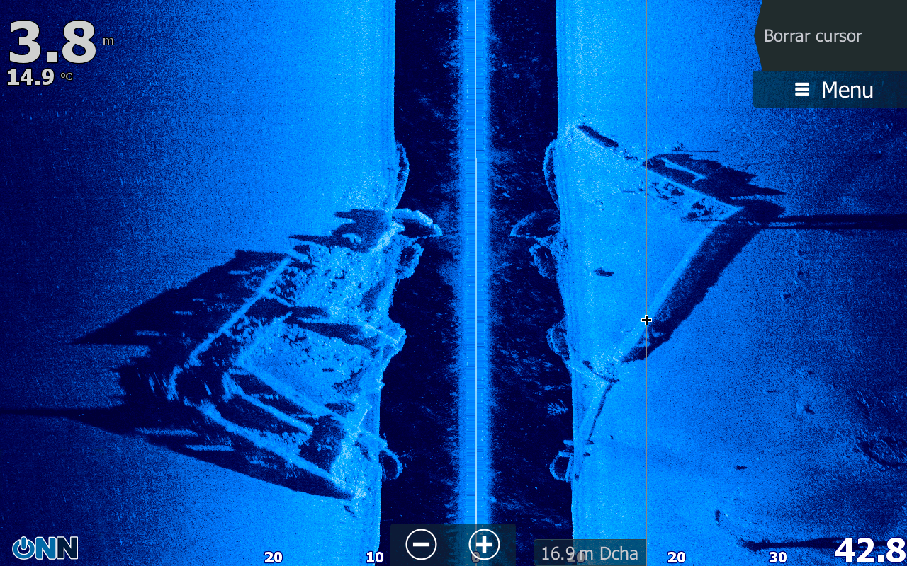 Transductor StructureScan de Lowrance. ONNautic