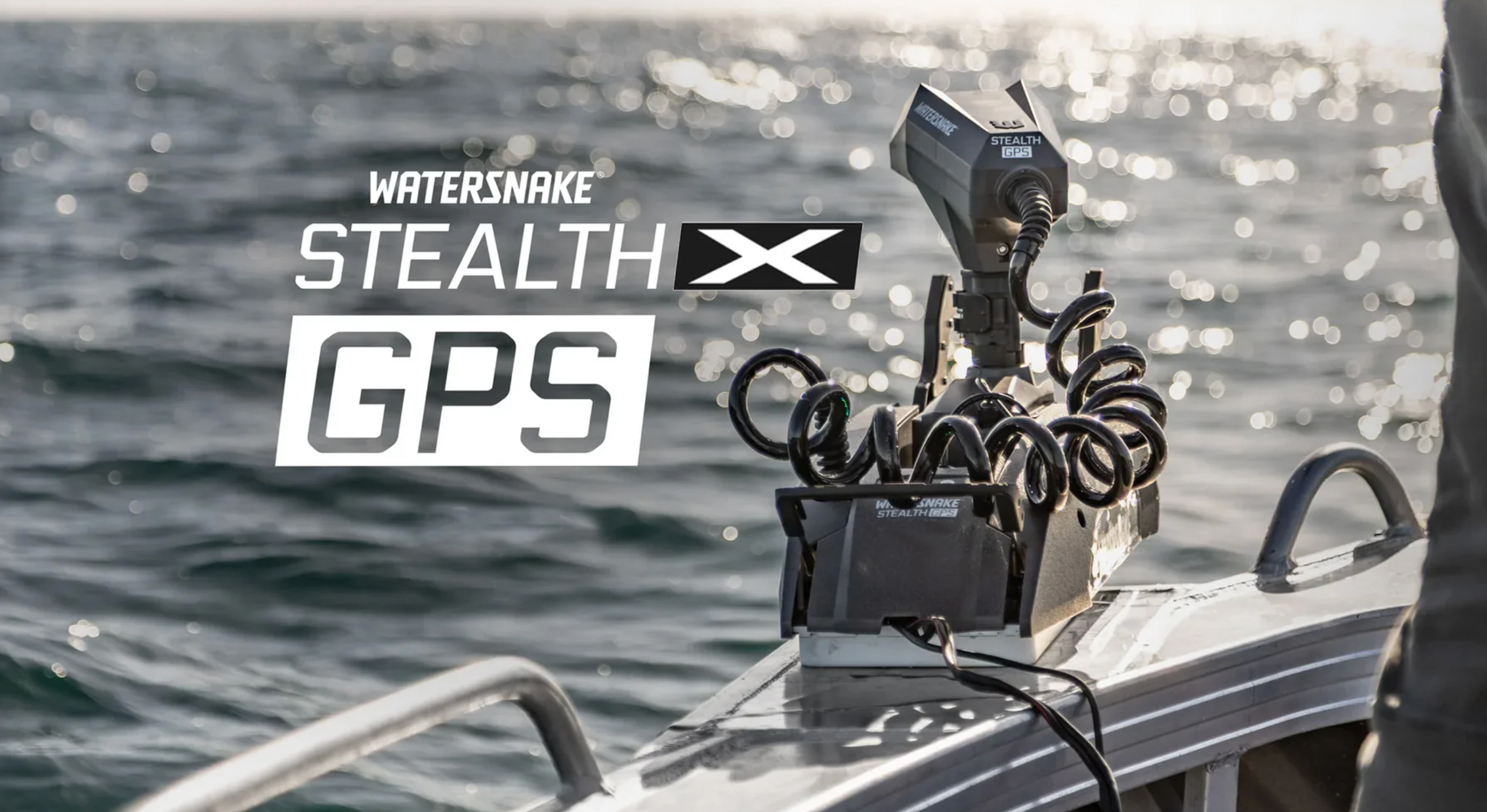 Motor eléctrico fueraborda Watersnake STEALTH X 80LB 24V