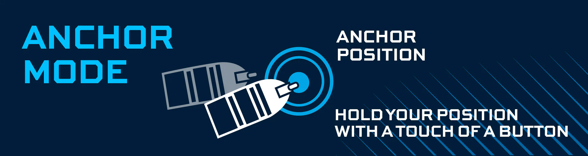 Motor eléctrico de posicionamiento Watersnake. ONNautic